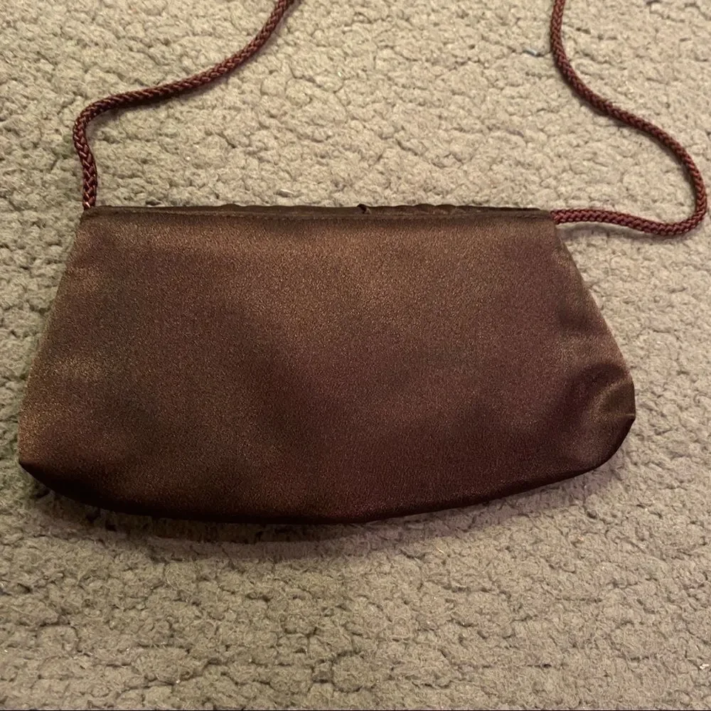 La Regale Brown Evening Bag